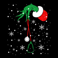 Newchristmas Grinch Hand Holding A Stethoscope Premium Sweatshirt | Teevron