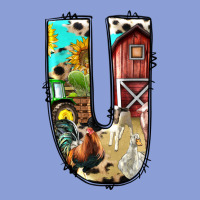 Farm Life Alphabet Lowercase Letters U Long Sleeve Tee | Teevron