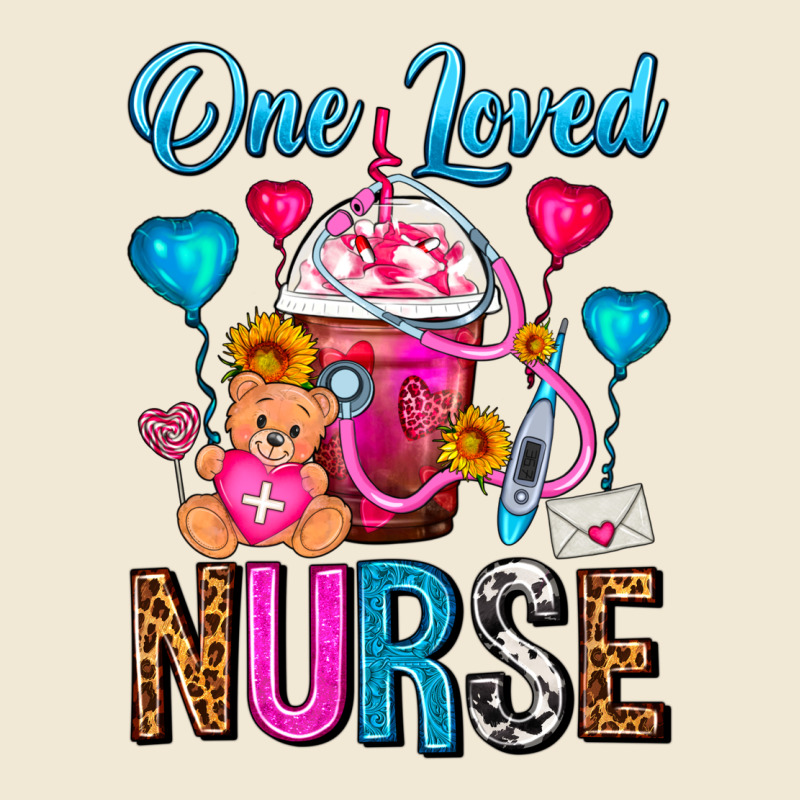 One Loved Nurse Valentines Day Frappe Coffee Ladies Tee by FaDigitalArtStudio | Teevron
