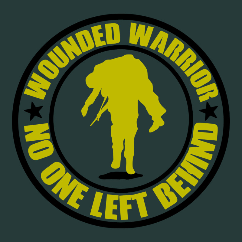 Wounded Warrior No One Left Behind War Veteran Premium Sweatshirt by linhVisuals | Teevron