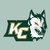 Keuka College Wolf Vectorized Premium Sweatshirt | Teevron