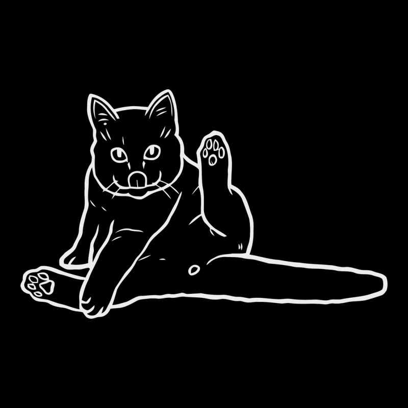 Cat Butt White Premium Sweatshirt by linhVisuals | Teevron