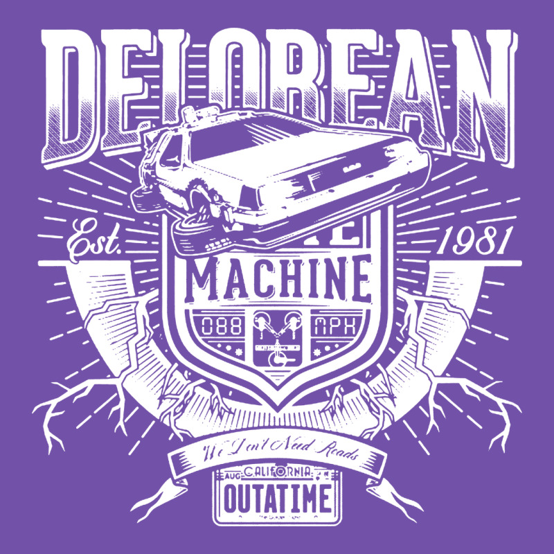 Delorean Machine Premium Sweatshirt by linhVisuals | Teevron
