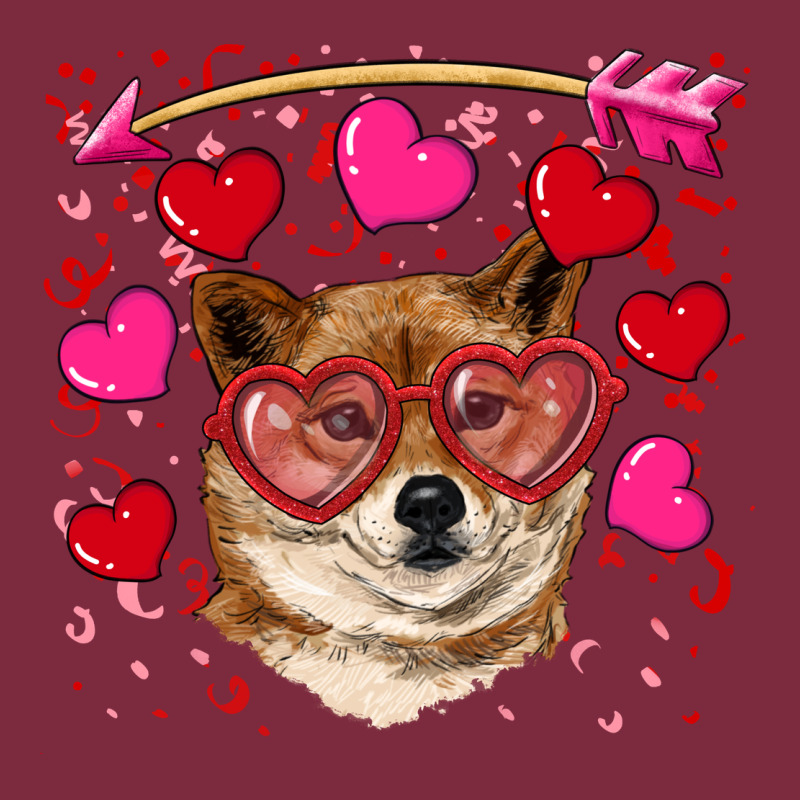 Valentine's Shiba Inu Premium Hoodie by RanaPortraitStore | Teevron