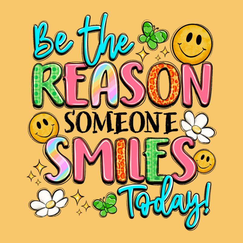 Be The Reason Someone Smiles Today Vintage Hoodie by LillyAllenDesigns | Teevron