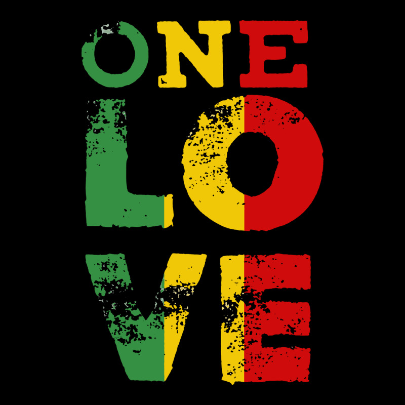 One Love Rasta Reggae Premium Sweatshirt by linhVisuals | Teevron