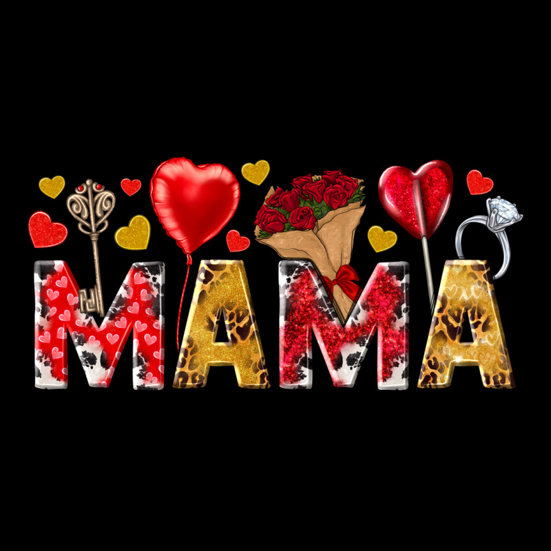 Valentine's Day Mama Mother's Day Premium Tee by HowdyJamesFarm | Teevron