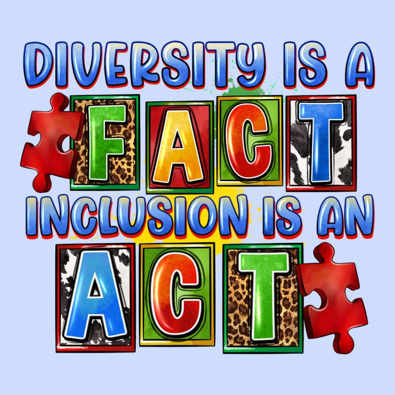 Diversity Is A Fact Indesion Is An Act Urban Heavy Tee by FaDigitalArtStudio | Teevron