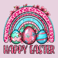 Happy Easter Eggs Rainbow Ladies Tee | Teevron
