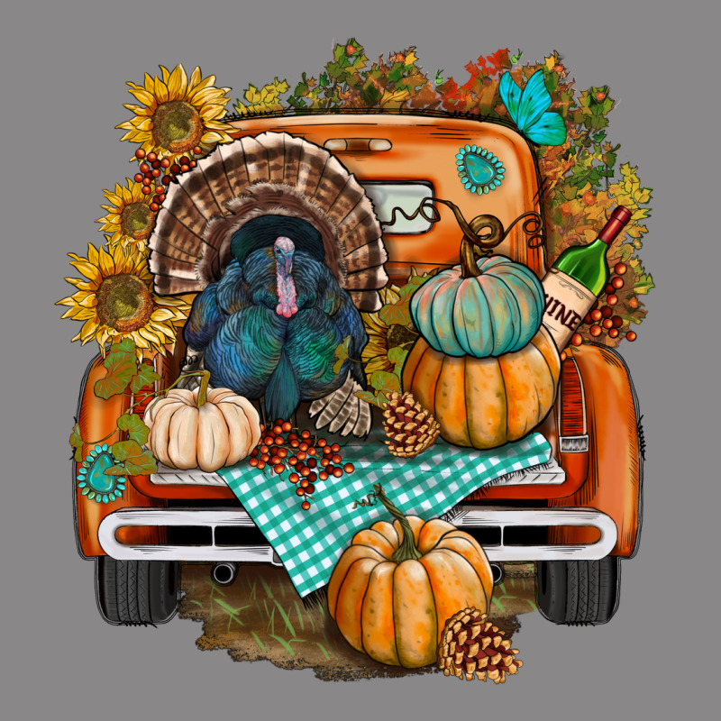 Thanksgiving Truck Bbs Vintage Tee by BundleAndBundleShop | Teevron