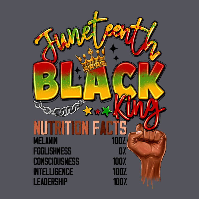 Juneteenth Black King Vintage Hoodie by LillyAllenDesigns | Teevron
