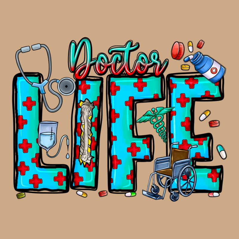 Doctor Life Vintage Hoodie by CowhideDigitalArt | Teevron