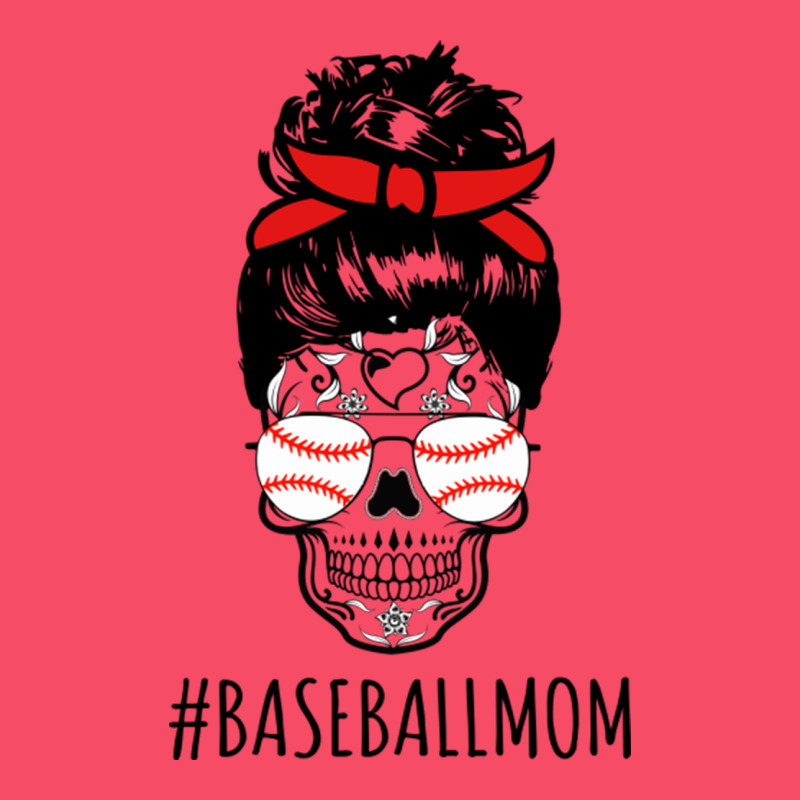 Baseball Mom Skull Premium Sweatshirt by linhVisuals | Teevron