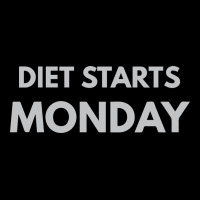 Diet Starts Monday Premium Sweatshirt | Teevron