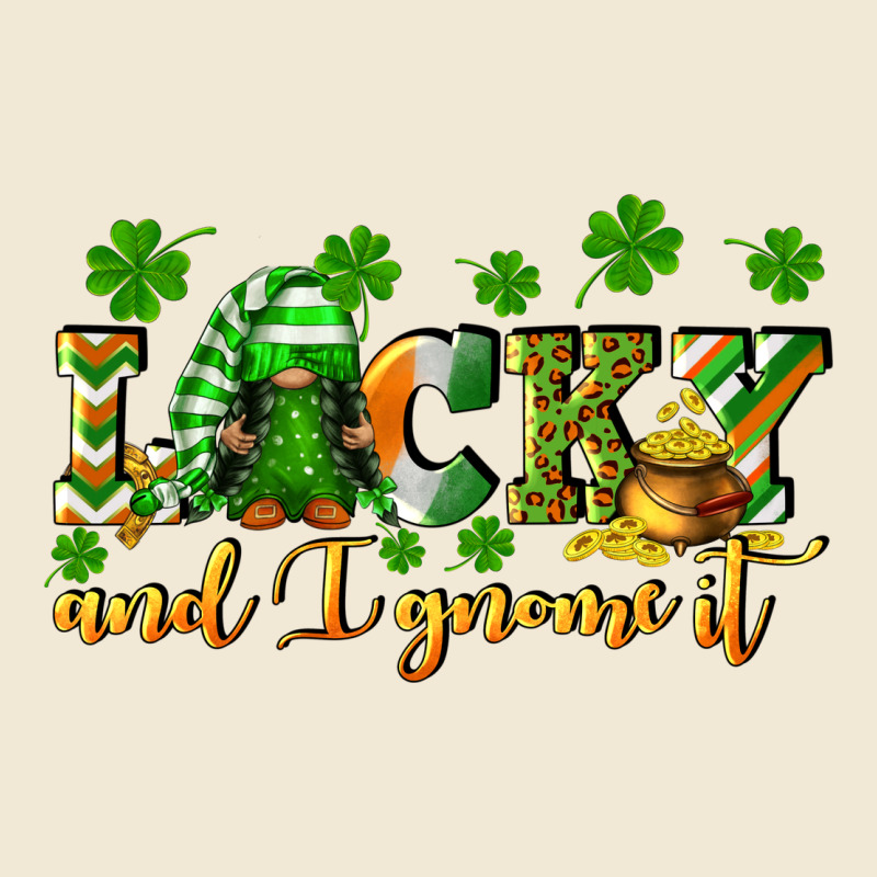 Lucky And I Gnome It St. Patrick's Day Premium Tee by CowGirlArtShop | Teevron