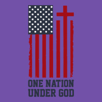 American Flag One Nation Under God Premium Sweatshirt | Teevron