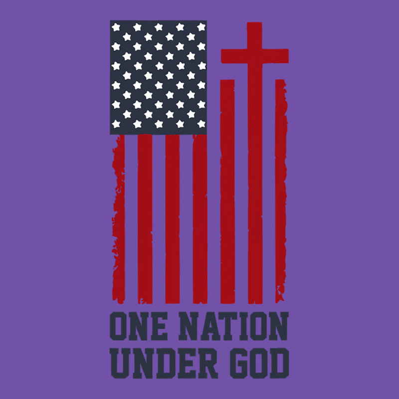 American Flag One Nation Under God Premium Sweatshirt by linhVisuals | Teevron