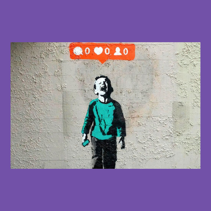 Banksy Nobody Likes Me Boy Premium Sweatshirt by linhVisuals | Teevron