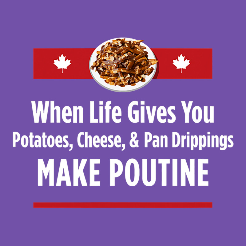 Canada Poutine Quebec Recipe French Premium Sweatshirt by linhVisuals | Teevron
