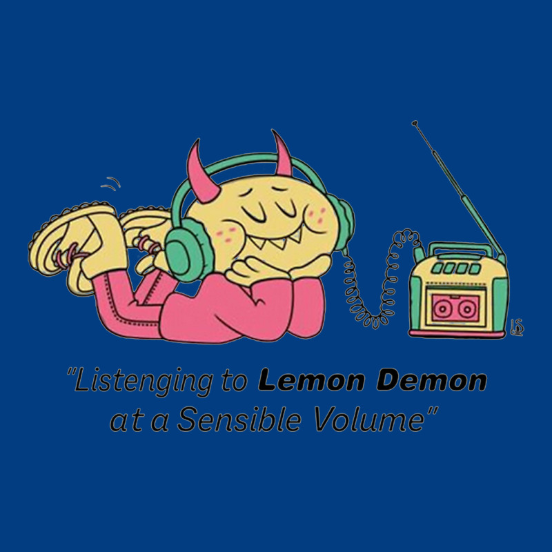 Listening To Lemon Demon Premium Sweatshirt by linhVisuals | Teevron