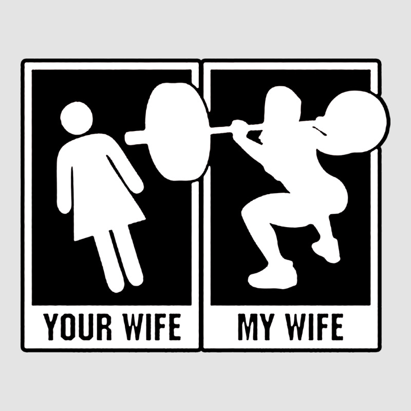 Your Wife My Wife Weightlifting Premium Sweatshirt by linhVisuals | Teevron