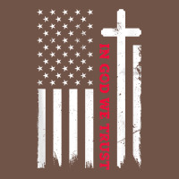 In God We Trust With Patriotic Vintage American Flag T Shirt Premium Sweatshirt | Teevron