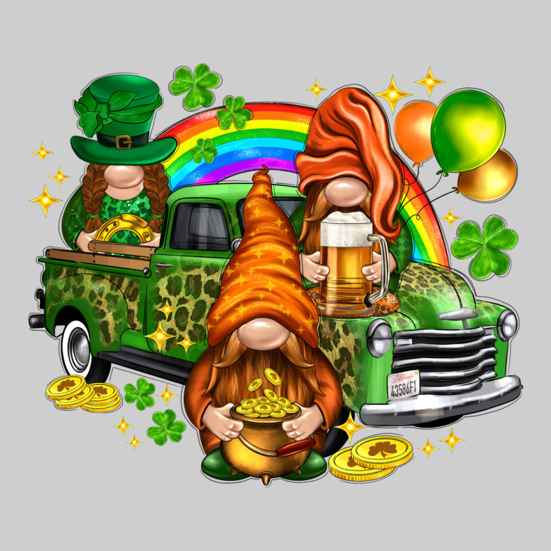 St. Patrick's Day Gnomies With Truck Premium Tee by HowdyJamesFarm | Teevron