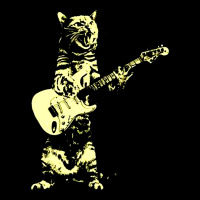 Cat Playing Guitar Premium Sweatshirt | Teevron