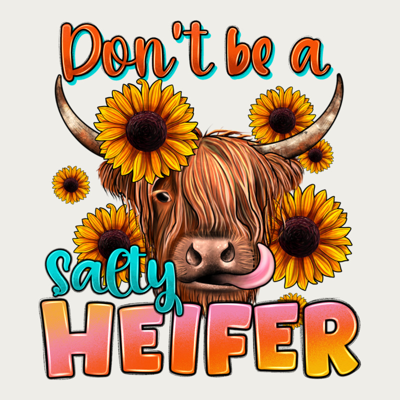 Dont Be A Salty Heifer Zipper Hoodie by JahusDesignShop | Teevron
