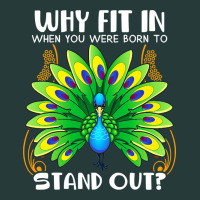 Peacock Inspired Beautiful Color Bird (3) Premium Sweatshirt | Teevron