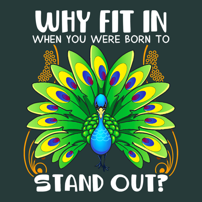 Peacock Inspired Beautiful Color Bird (3) Premium Sweatshirt by linhVisuals | Teevron