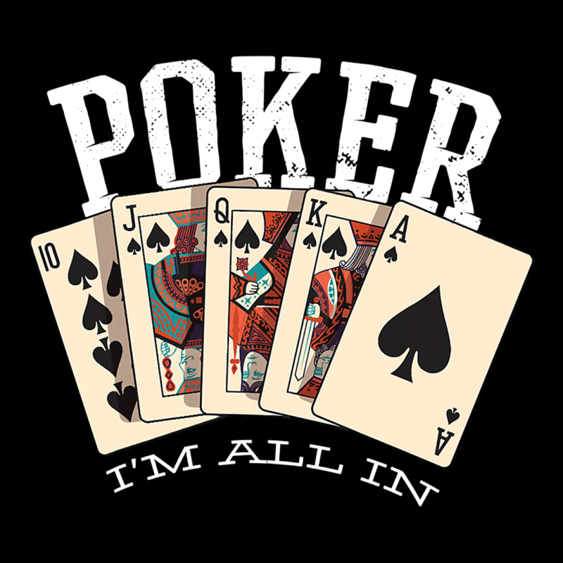 Poker All In Royal Flush Lucky Casino Premium Sweatshirt by linhVisuals | Teevron