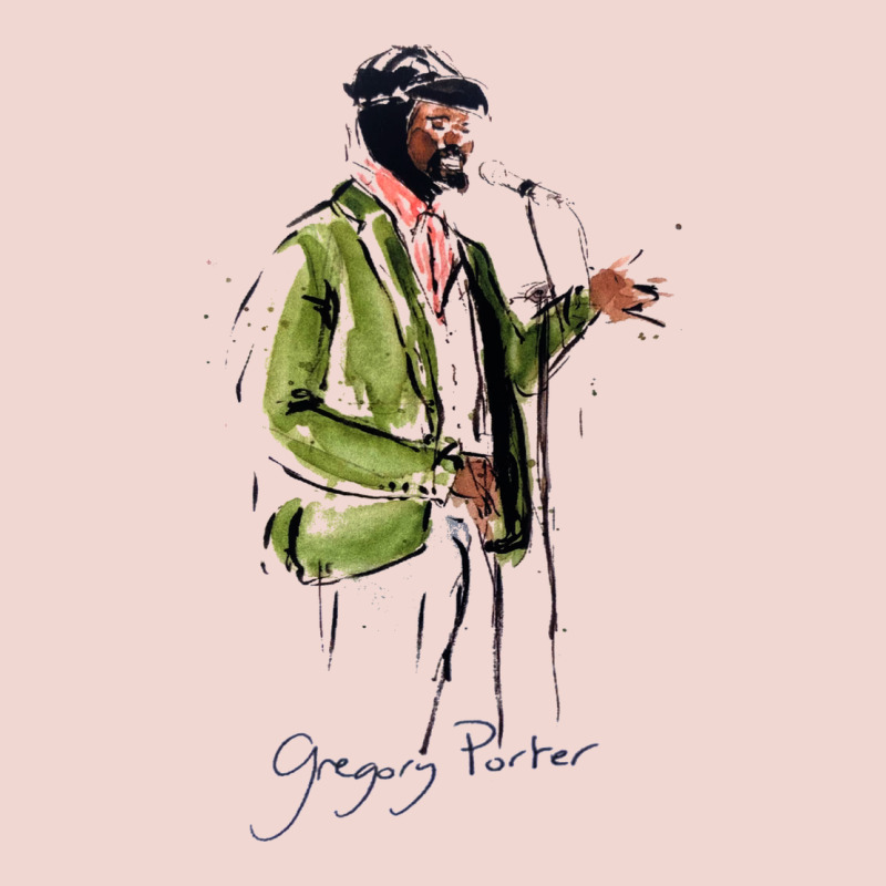 Gregory Porter Jazz Music Premium Sweatshirt by linhVisuals | Teevron