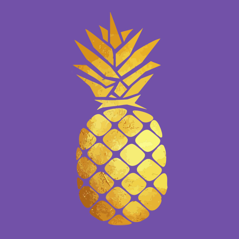 Gold Pineapple Premium Sweatshirt by linhVisuals | Teevron