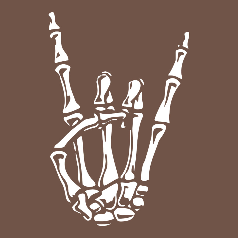 Rock On Skeleton Hand Premium Sweatshirt by linhVisuals | Teevron