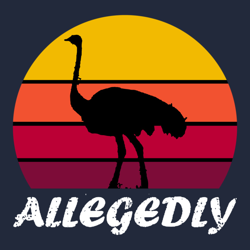 Retro Vintage Allegedly Ostrich Premium Sweatshirt by linhVisuals | Teevron