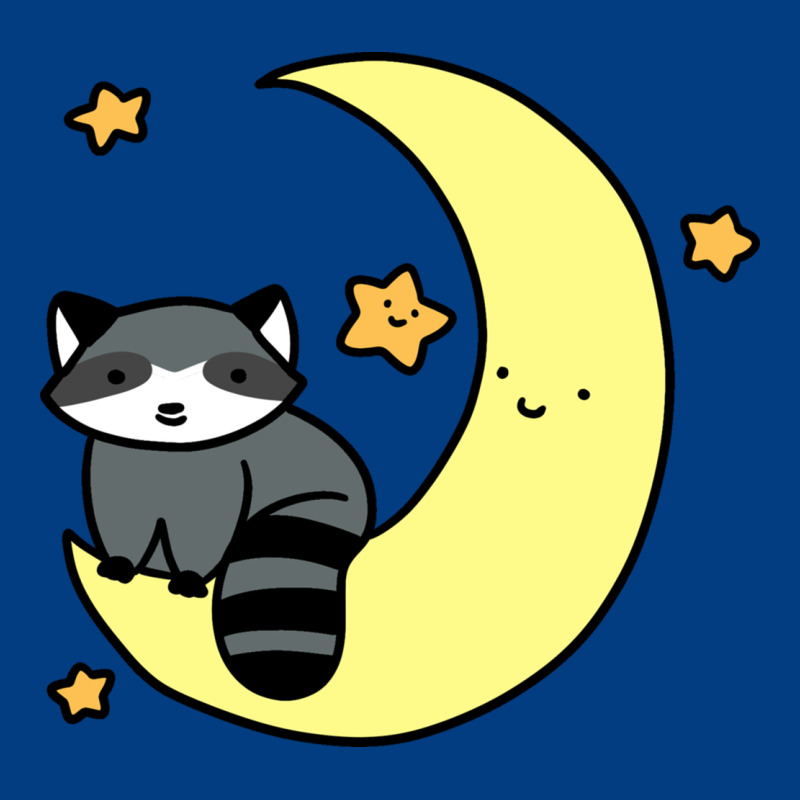 Crescent Moon Raccoon Premium Sweatshirt by linhVisuals | Teevron