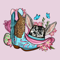 Easter Cowboy Boots Hat Ladies Tee | Teevron