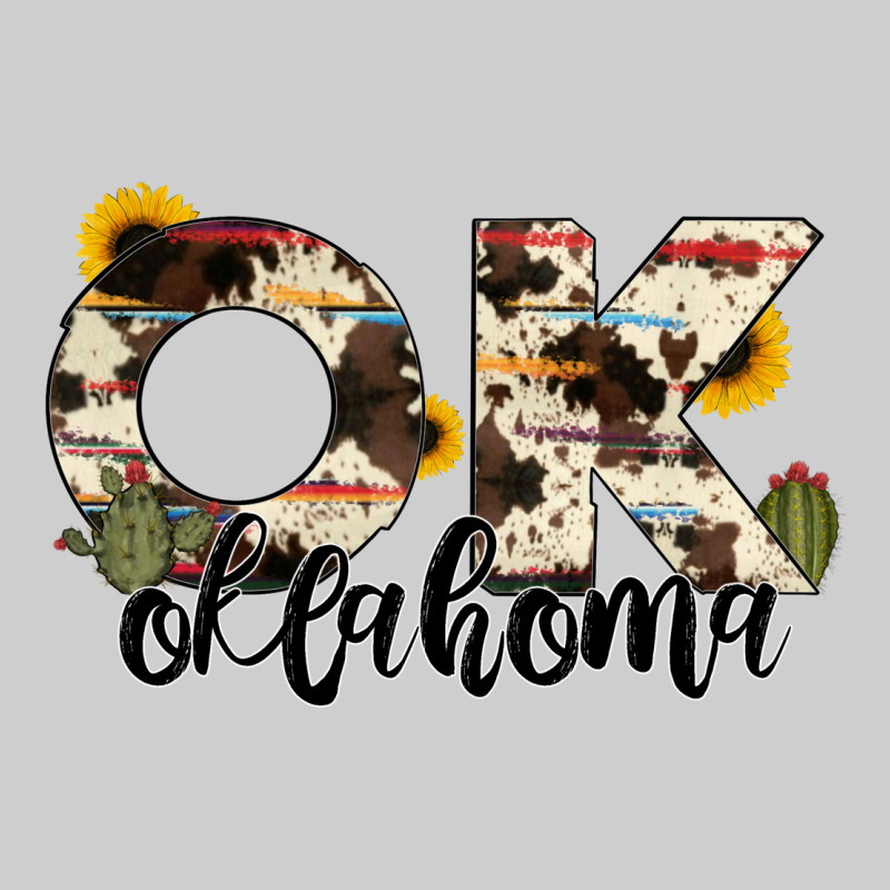 Oklahoma State Cowhide Serape Cactus Premium Tee by RanaPortraitStore | Teevron