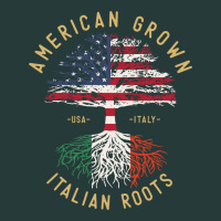 American Grown Italian Roots Italy Flag Vintage Tree Premium Sweatshirt | Teevron