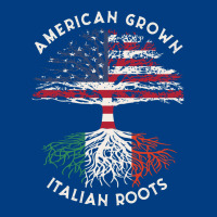 American Grown Italian Roots Usa Italy Flag Tree Premium Sweatshirt | Teevron