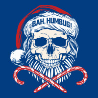 Bah Humbug Skull Santa Hat Christmas Funny Quote Premium Sweatshirt | Teevron