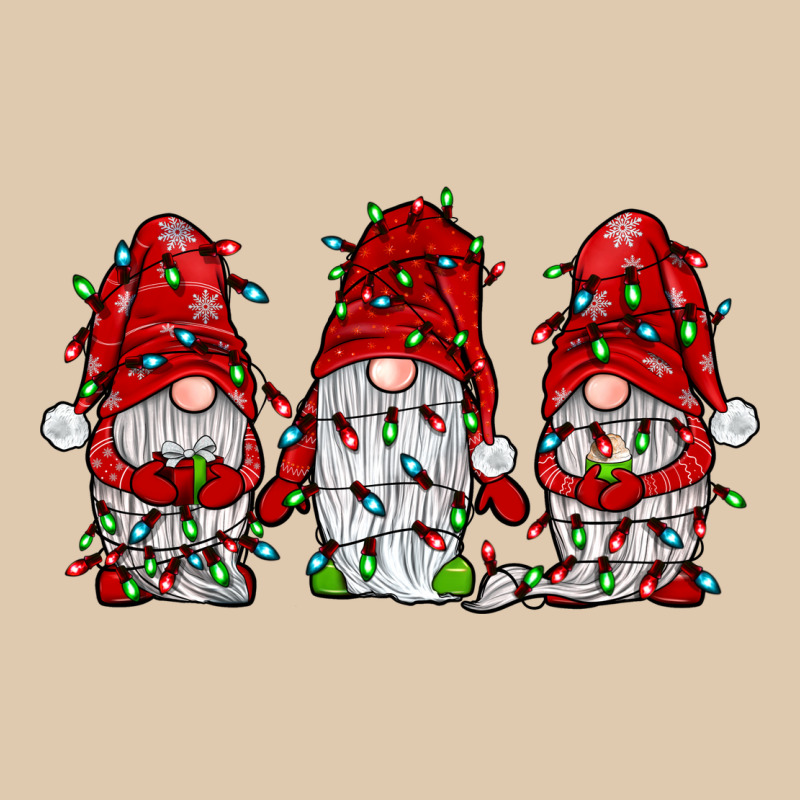 Gnome With Christmas Lights Heavyweight Sweatshirt by JahusDesignShop | Teevron