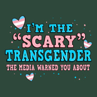 Im Scary Transgender The Media Warned You About Zipper Hoodie | Teevron