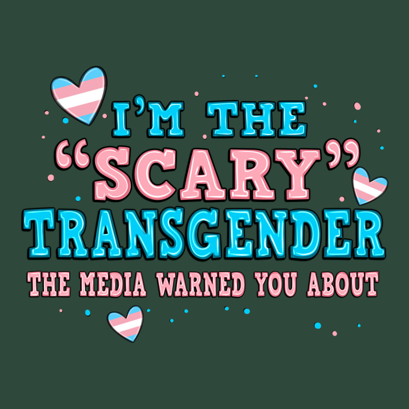 Im Scary Transgender The Media Warned You About Zipper Hoodie by JahusDesignShop | Teevron