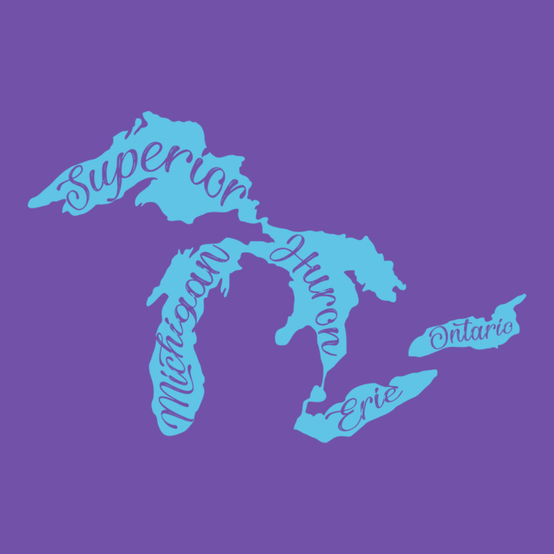 Great Lakes Of Michigan Premium Sweatshirt by linhVisuals | Teevron