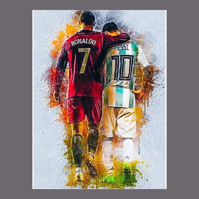 Messi And Ronaldo Premium Sweatshirt by linhVisuals | Teevron
