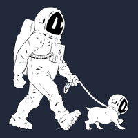 Walking The Dog Astronaut Premium Sweatshirt | Teevron