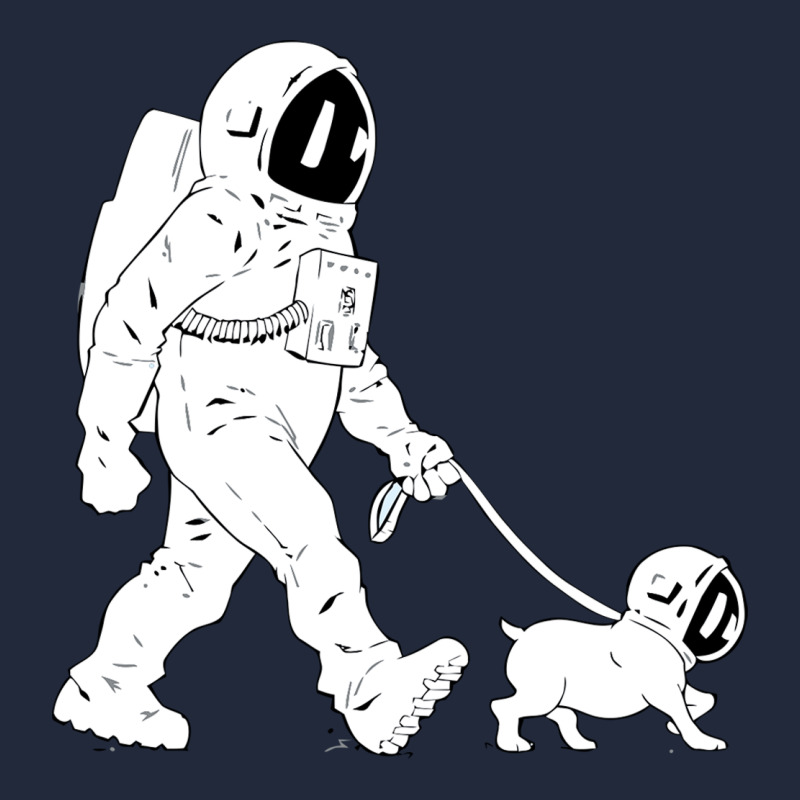 Walking The Dog Astronaut Premium Sweatshirt by linhVisuals | Teevron