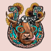 Highland Cow Horseshoe Premium Sweatshirt | Teevron